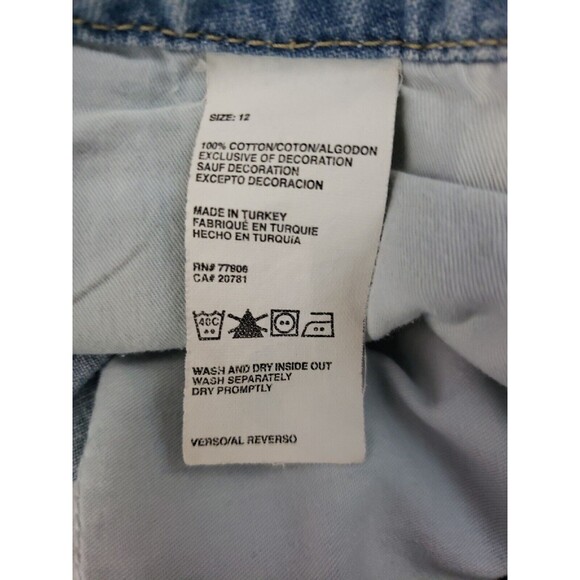 Tommy Hilfiger Women's Pants cropped Size 12 24 inseam cotton denim - Picture 9 of 14